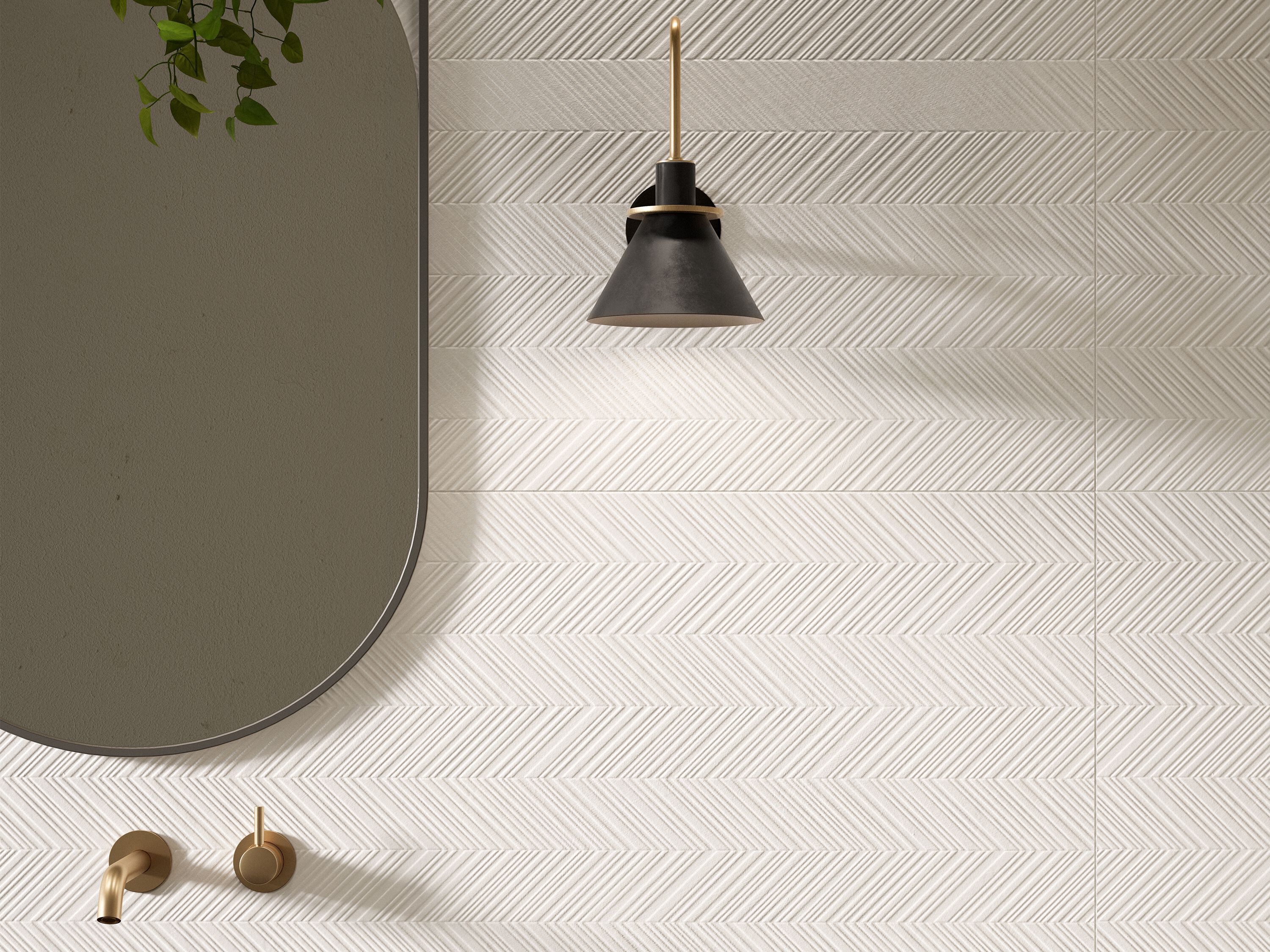 Трехмерное керамогранитное покрытие Ceramiche Refin Reliefs ARCH-00084122