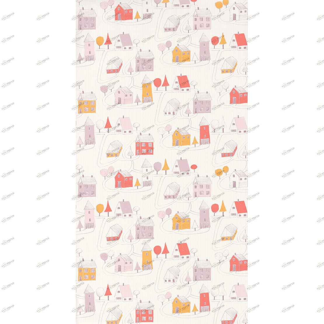 Рулон обоев HAPPY DREAMS HPDM82841230. Основа нетканый материал Casadeco