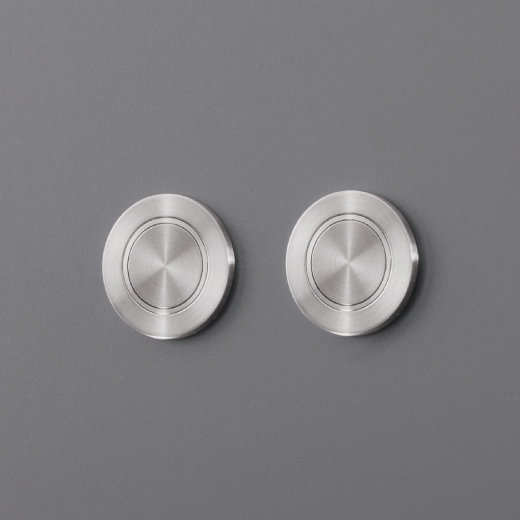 Пара кнопок для смыва TECE цистерны, установленных на панели доступной для контроля  PUL07 CEADESIGN  - Вид №1