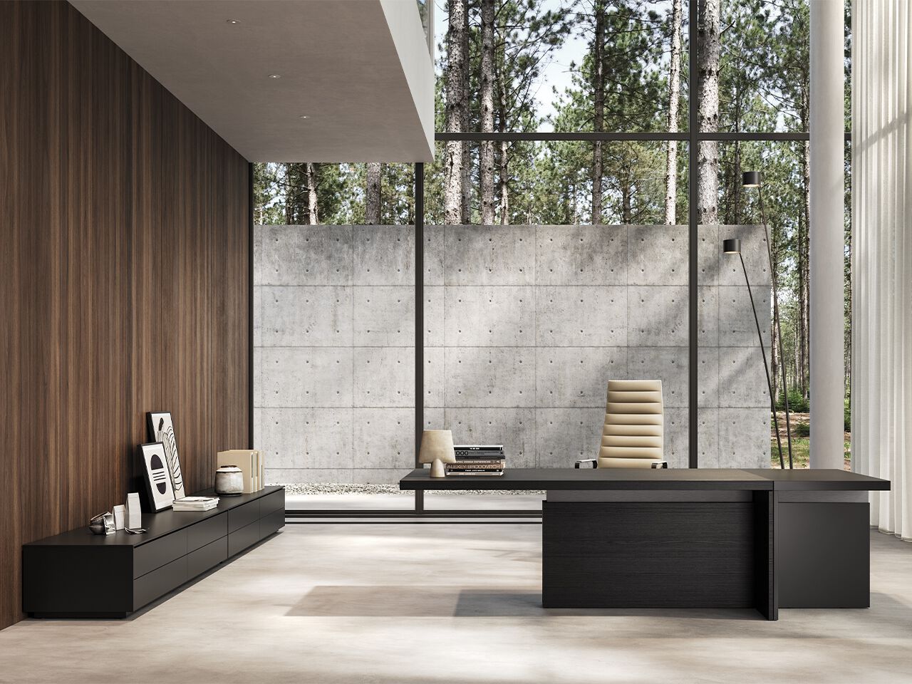 Деревянный направленный прямоугольный стол FREZZA Mux70 ARCH-00067896 - Вид №1