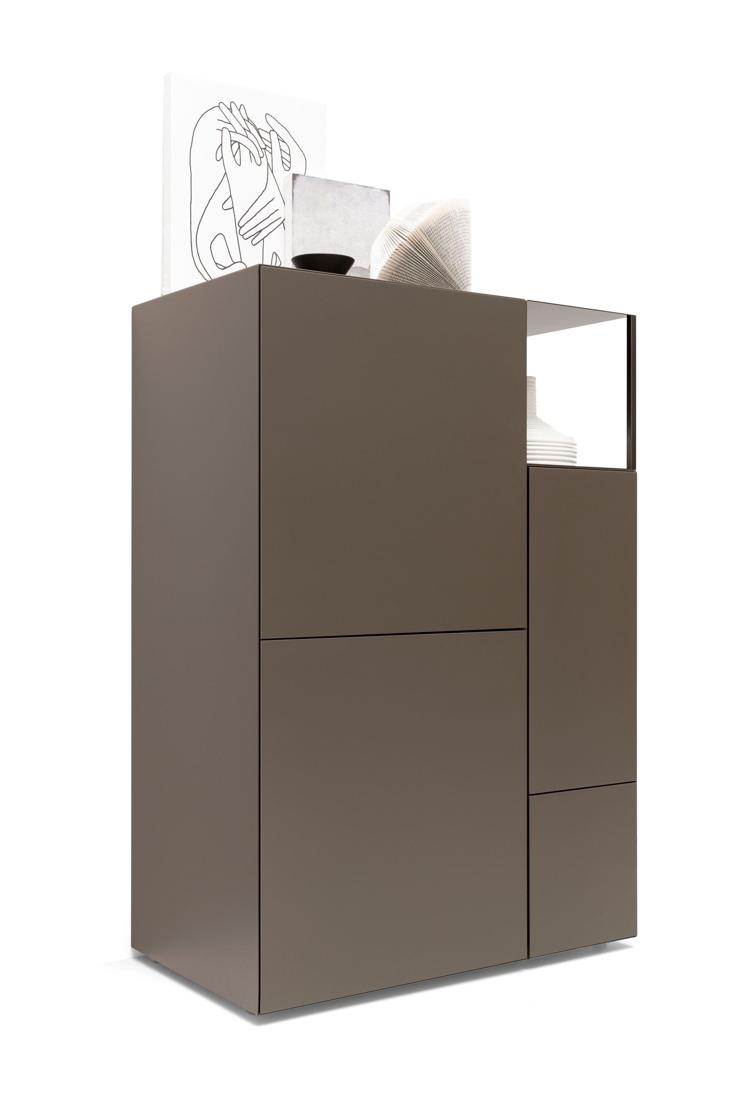 Деревянный шкаф со встроенным освещением Kristalia Avenue ARCH-00031009 - Вид №3