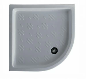 Поддон угловой 75x75 см Белый 1015 GALASSIA Shower Trays