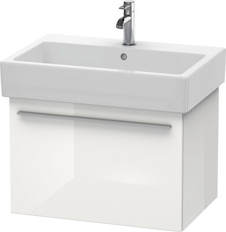XL604201313 Тумбочка подвесная X-Large #XL6042 650 x 443 мм Американский орех, натуральный шпон Duravit - Вид №2