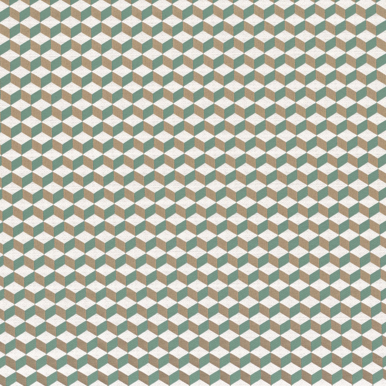 Жаккардовая ткань с графическим рисунком Casamance Avant première ARCH-00072070 - Вид №8