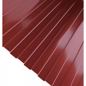 82763329 Профнастил С8 0.35мм 1.2х3м RAL 3005
