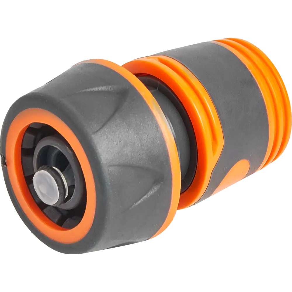 Коннектор для шланга с аквастопом Belamos 3/4" STLM-2085176 - Вид №1