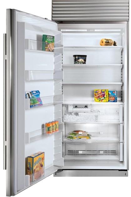 Sub-Zero Встраиваемый вертикальный морозильник из нержавеющей стали класса а +  Icbbi-36f/s/th  - Вид №1