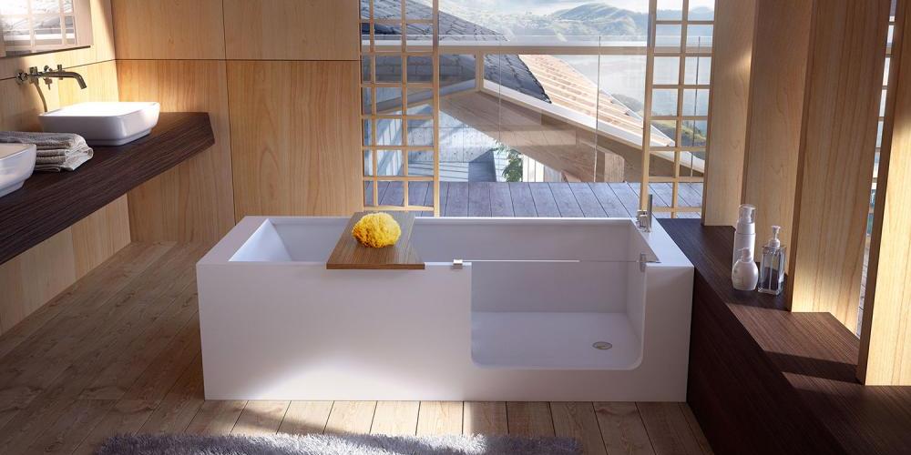 Напольная ванна Elle Bath 170х70 Glass1989 NGD0 - Вид №1