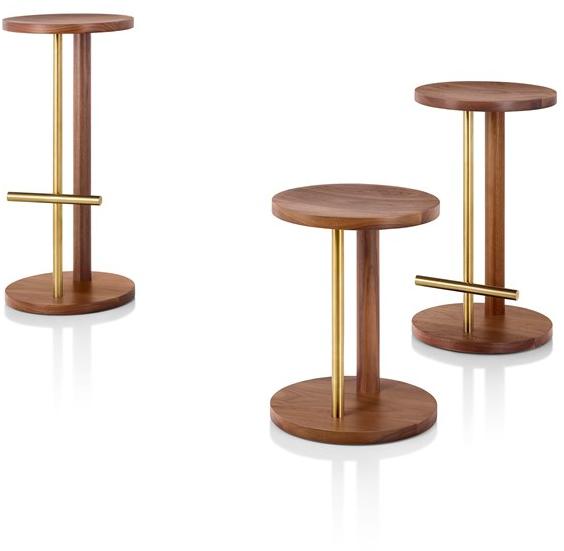 Herman Miller Низкий деревянный табурет Spot sun-id-1444404 - Вид №3