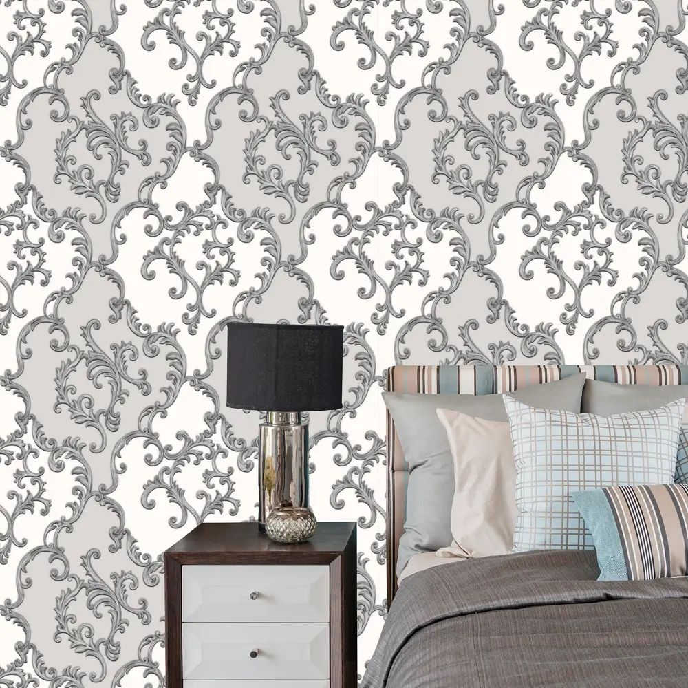 Обои флизелиновые WallDecor Богемия бежевые 1.06 м 75015-14 82108943 STLM-2103563 WALL DECOR - Вид №2
