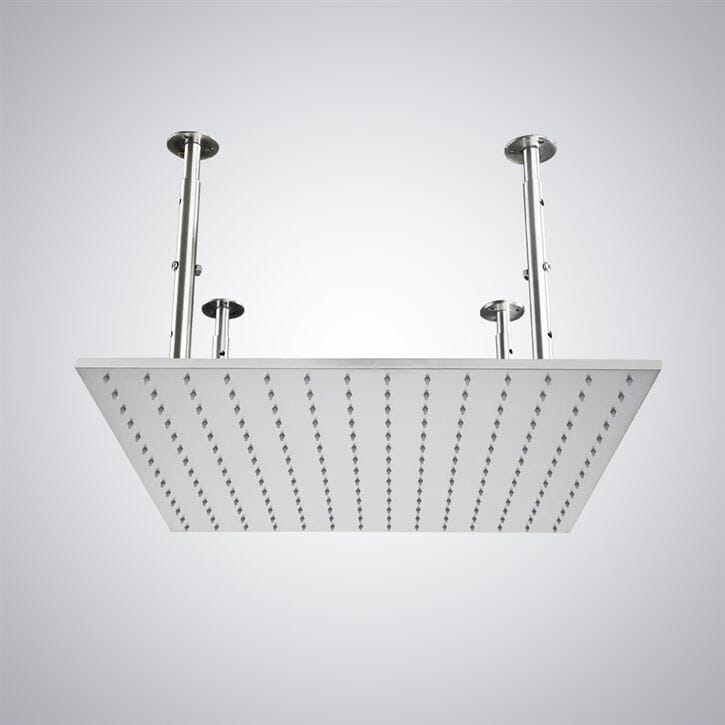 Квадратная душевая головка из нержавеющей стали Fontana Showers Luxe Fontaine ARCH-00059766 - Вид №17