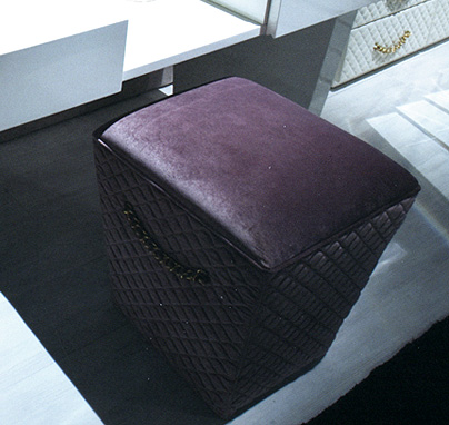 Пуф  COLOMBOSTILE 4678 PN-A Contemporaneo