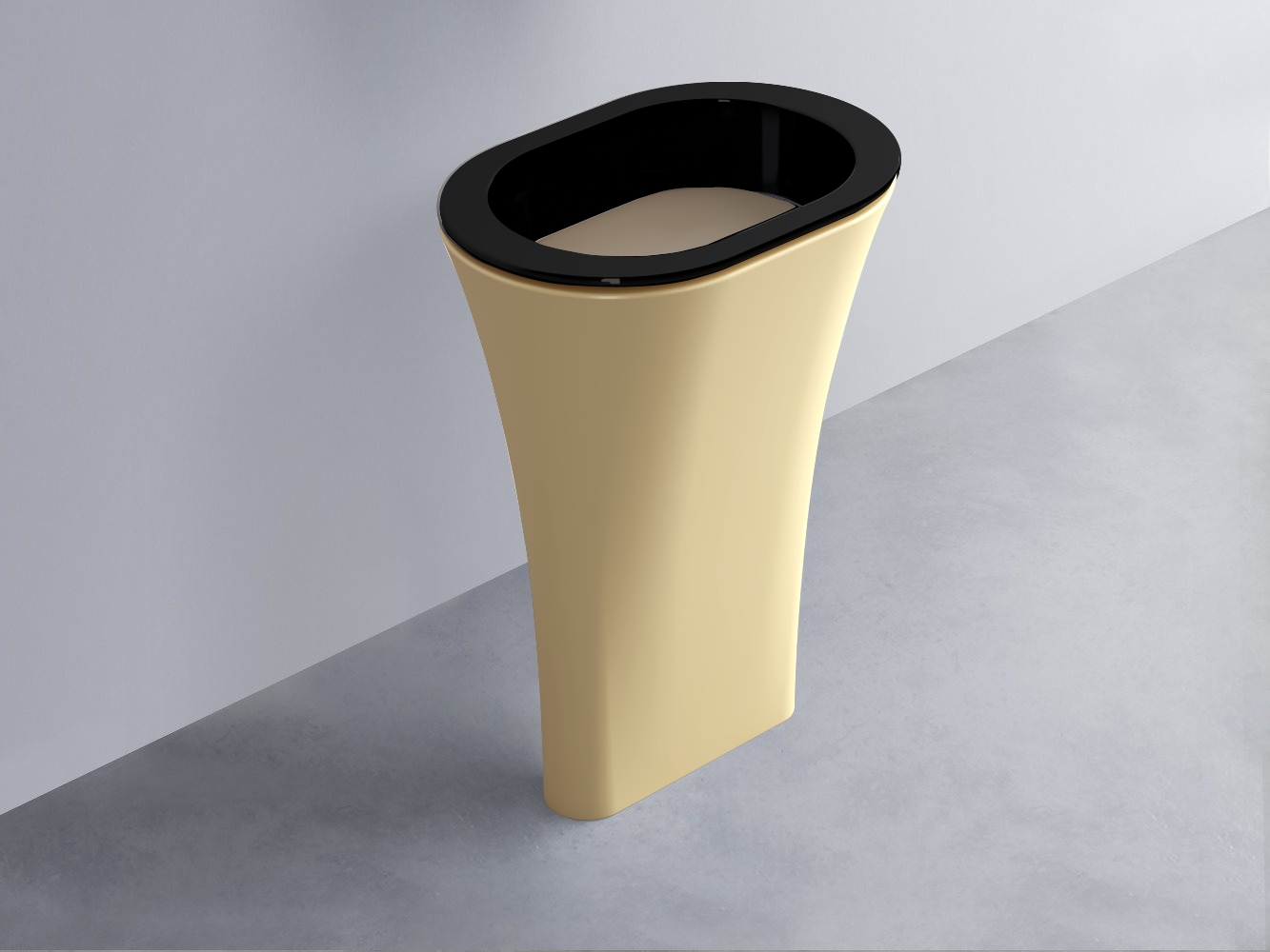 AMLA65-N+AMPILO-AN+AMCOLO-CN Раковина Amedeo Ovale отдельностоящая cielo Enjoy + Amedeo Ceramica Cielo