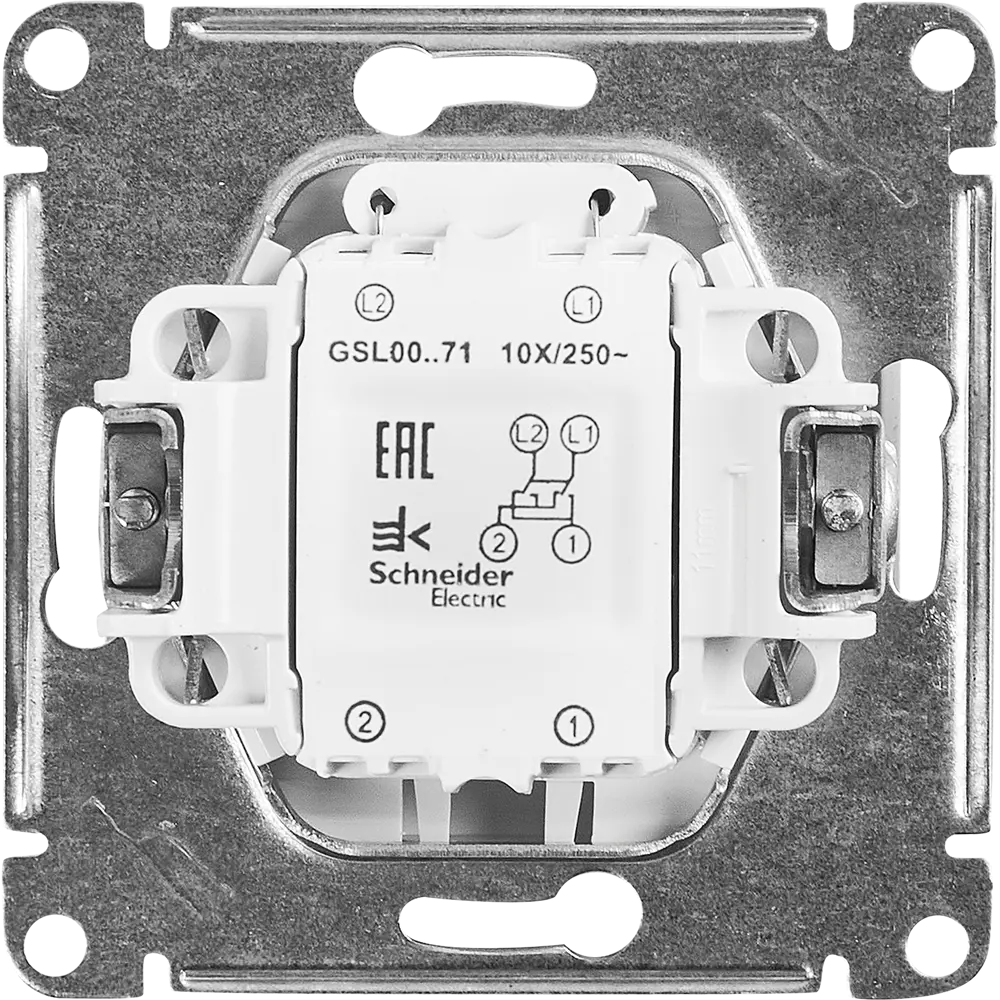 Перекрестный переключатель Schneider Electric Glossa для управления светом из трех точек 86710634 STLM-0070872 - Вид №2
