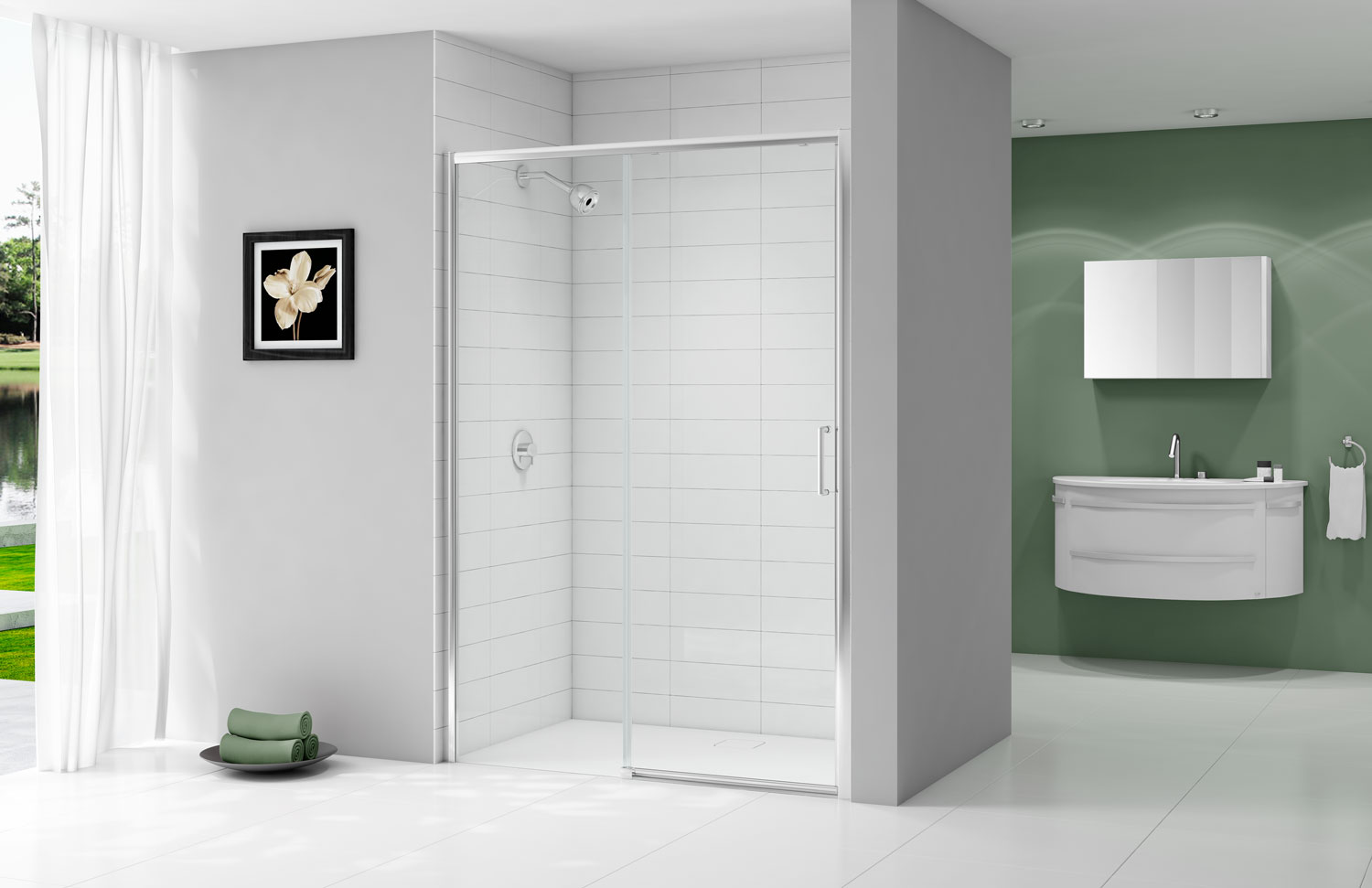 Профиль компенсационный A0315D0 Merlyn Ionic Хромированный  - Вид №1