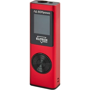 Дальномер лазерный Elitech ЛД80 с дальностью до 80 м