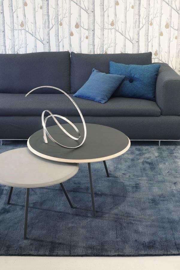 Toulemonde Bochart Однотонный прямоугольный ковер из шелка Linea sun-id-1411555 - Вид №2