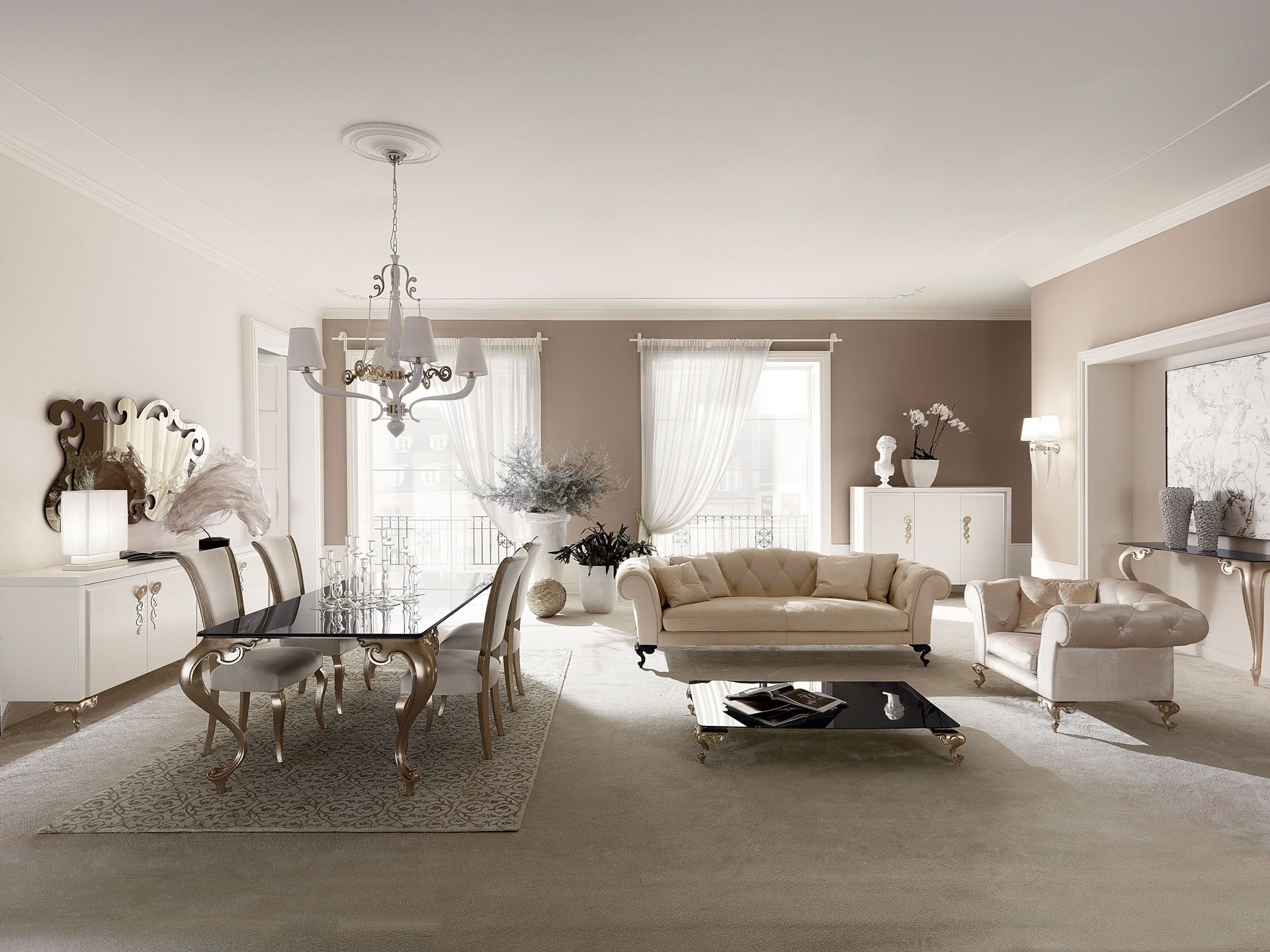 Прямоугольный мраморный стол Cantori Джордж ARCH-00061462 - Вид №2