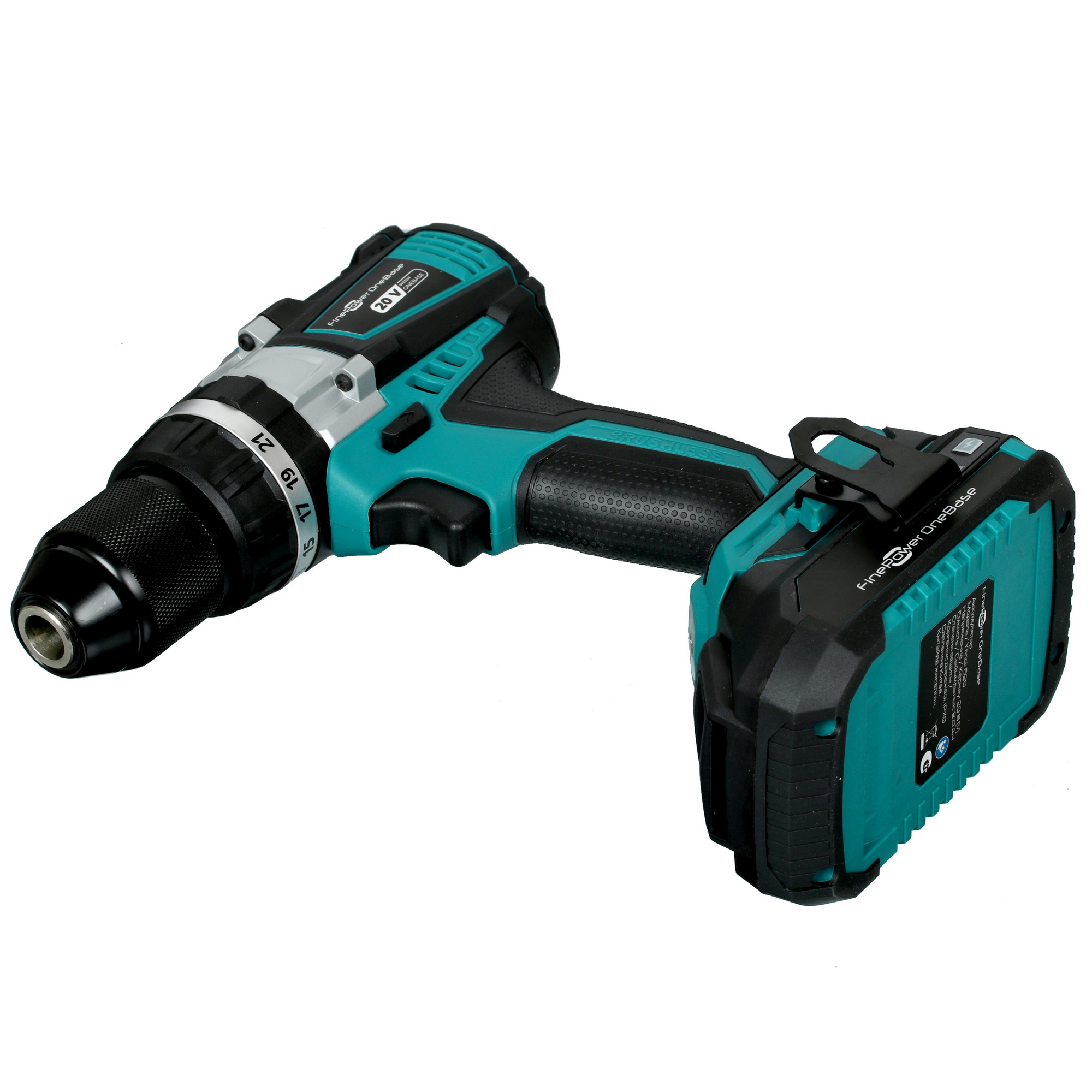 Дрель-шуруповерт FinePower CDHBL55K OneBase20 4747495 STDN-0132986 - Вид №4