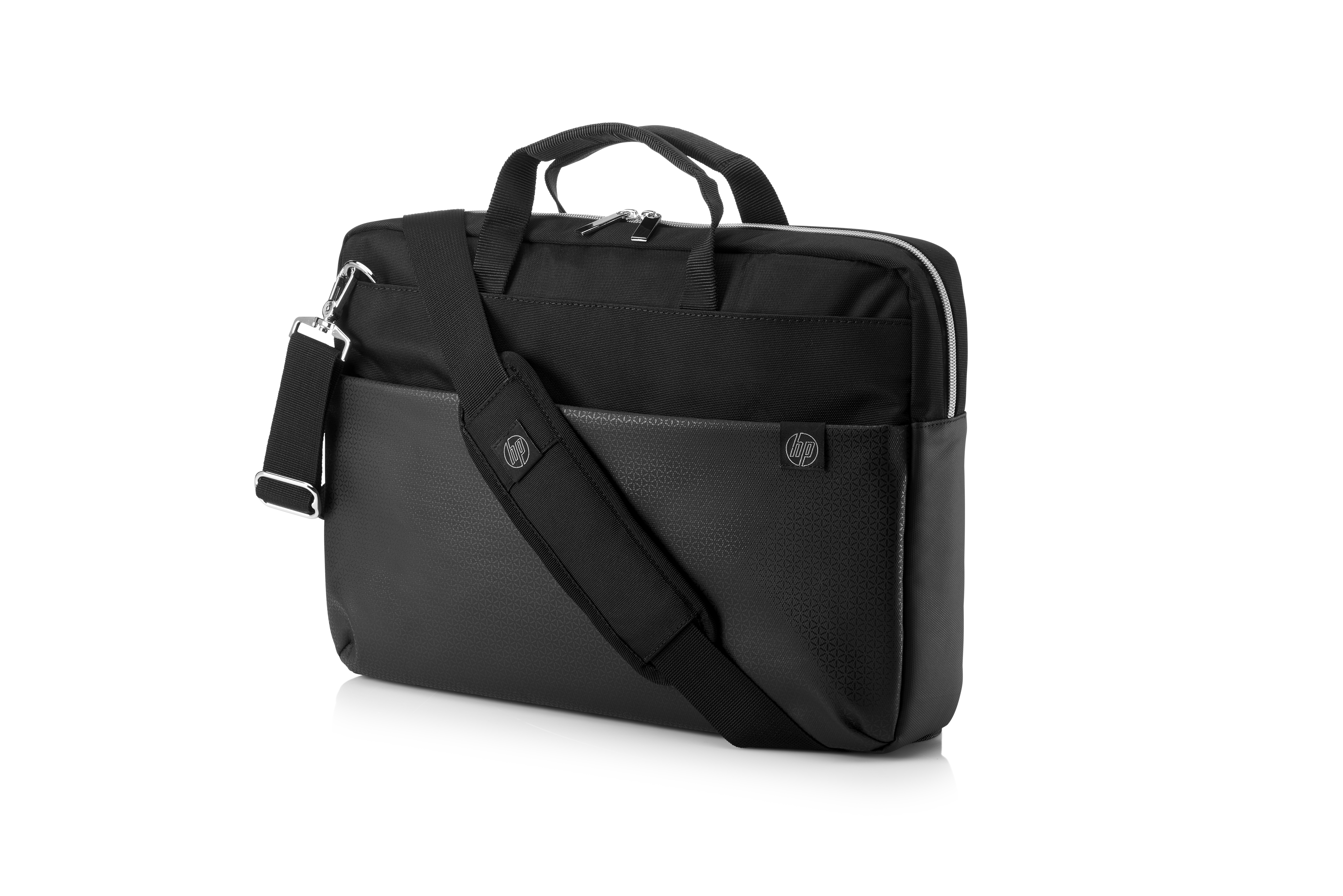 4QF95AA#ABB 15.6 duotone slvr briefcase HP Santreyd  - Вид №1