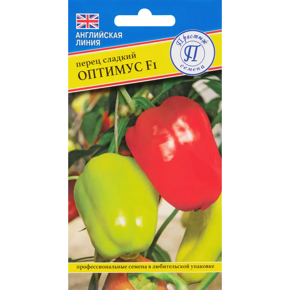 Семена сладкого перца «Оптимус» F1 от ПРЕСТИЖ СЕМЕНА 83227223 STLM-0039522