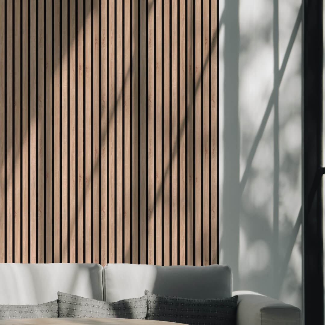 Панель Стеновая Акустическая Stella Trend Standart Дуб Сонома 2780х600х21 (уп.1шт.) STSR-12 - Вид №6