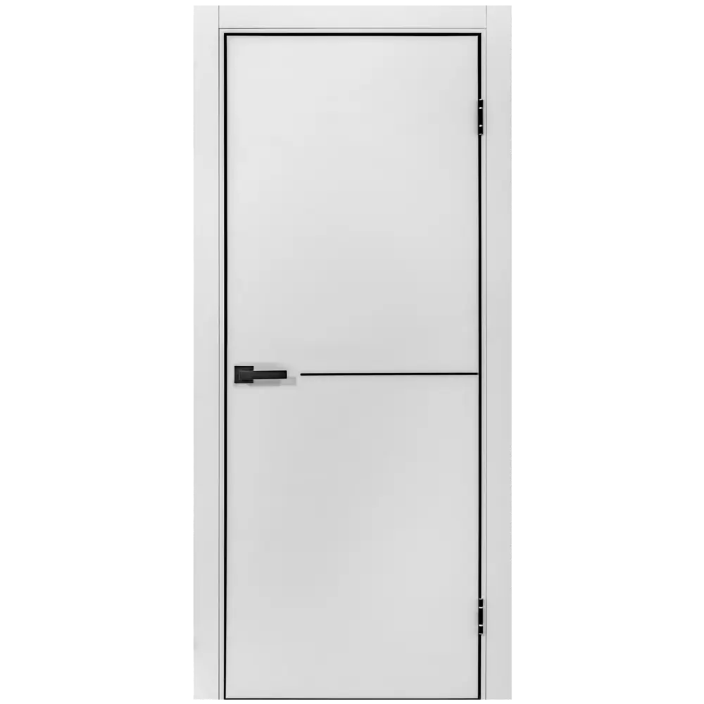 Межкомнатная дверь Борно PORTIKA 80×210 см, серый 89423477 STLM-1578240
