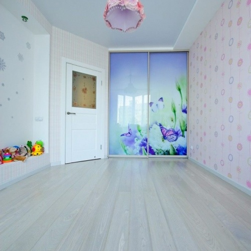 Паркетная доска Amber Wood Белая Ночь Дуб Стандарт (Гладкая) 1860х189 мм 2600200395 - Вид №2