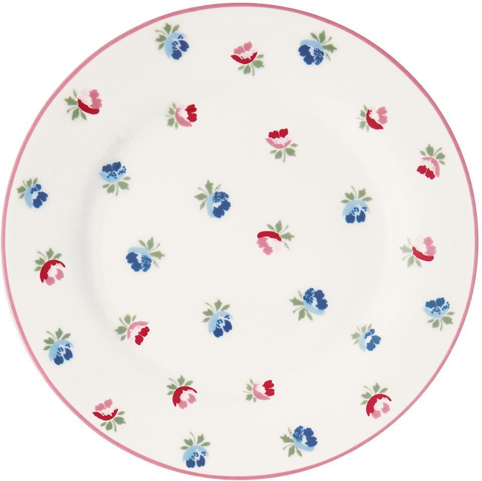 Тарелка Viola white 20,5 см Greengate STWPLAVIO0106