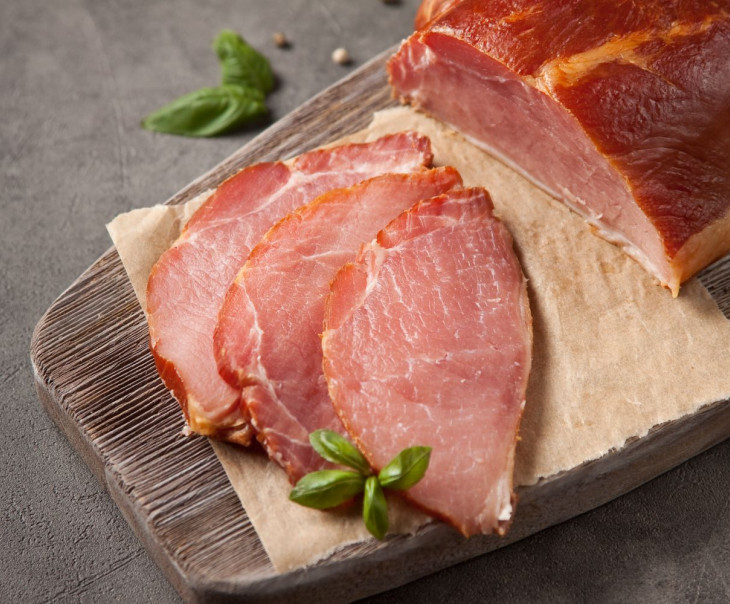 7376 Карбонат "Касло" с/к (сухого посола) Вкусляндия  - Вид №1