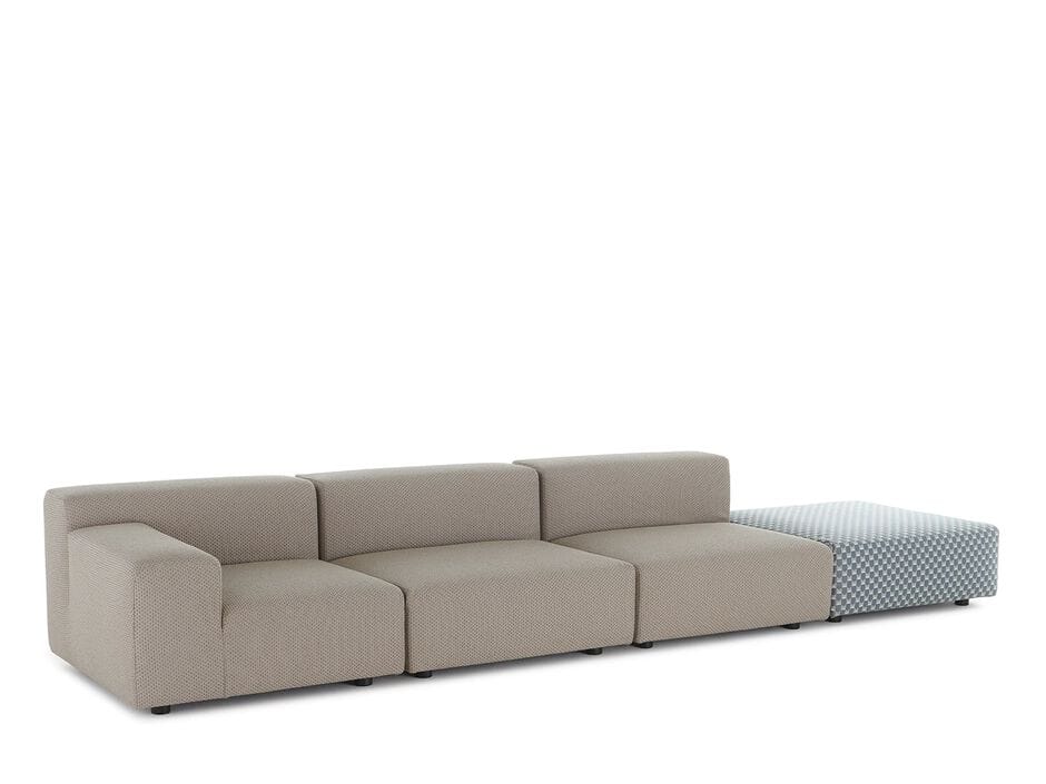 4-местный тканевый модульный садовый диван Kartell Plastics ARCH-00115472 - Вид №4