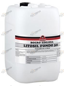 Boero Bartolomeo Минеральный фиксатор для наружных работ на основе силиката калия для гладкой поверхности  700.321 