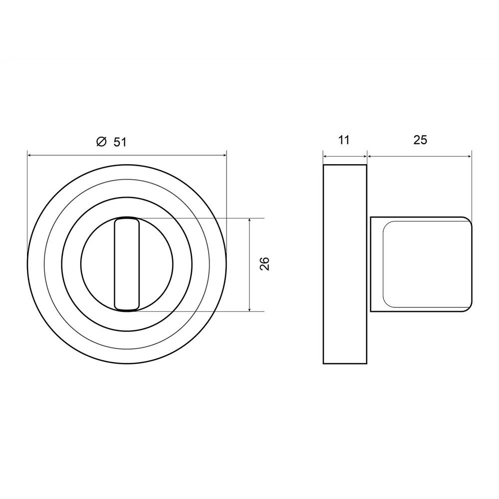 Фиксатор дверной Palladium K BK в элегантном бронзовом исполнении 85082179 STLM-0058325 - Вид №4