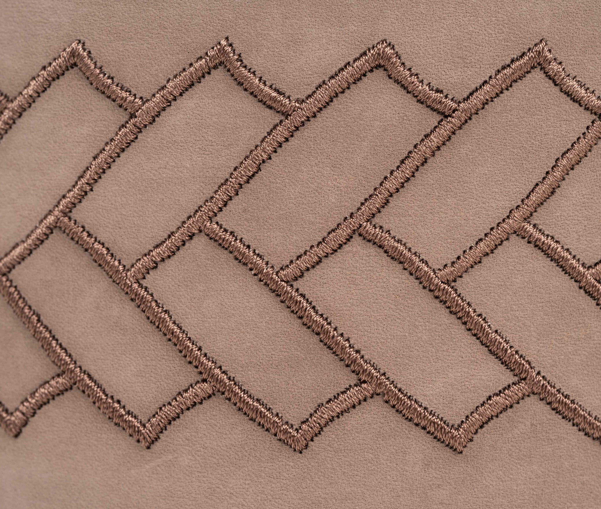 Lily Box - Ø 17XH8 см / металл-хром / нубук-кожа серо-коричневый Pinetti 00.1681.038.048 - Вид №9