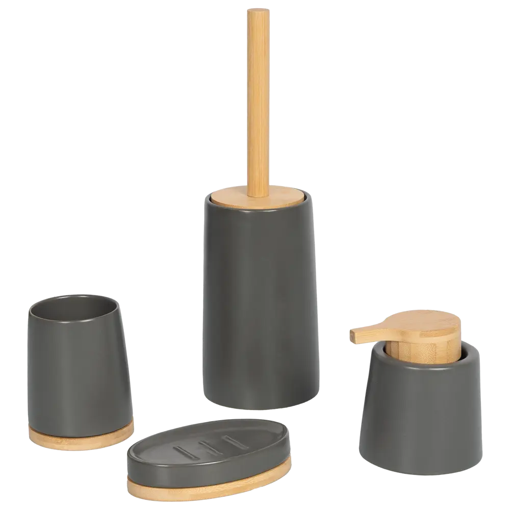 Swensa Harry — керамическая мыльница серого цвета для ванной 89380220 STLM-1565067 - Вид №1