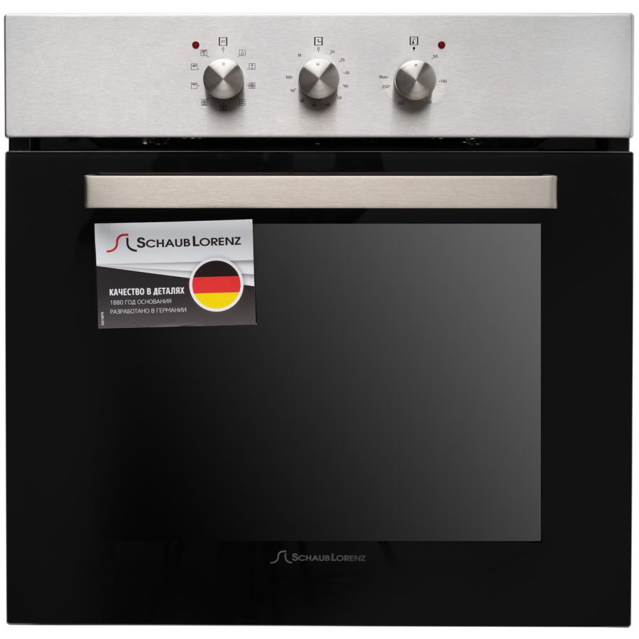 1130038 Электрический духовой шкаф Schaub Lorenz SLB EE6313 серебристый STDN-0001244