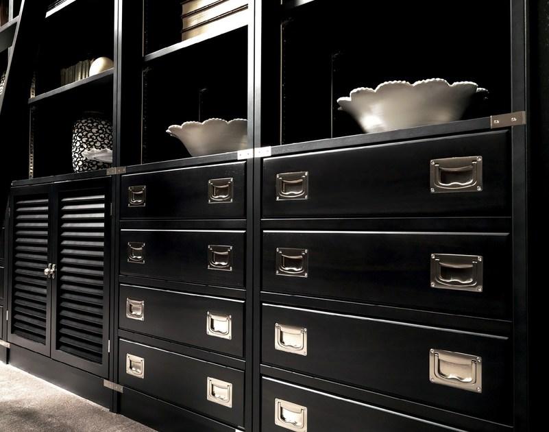 Caroti Модульный книжный шкаф с выдвижной лестницей Via montenapoleone sun-id-1449509 - Вид №3