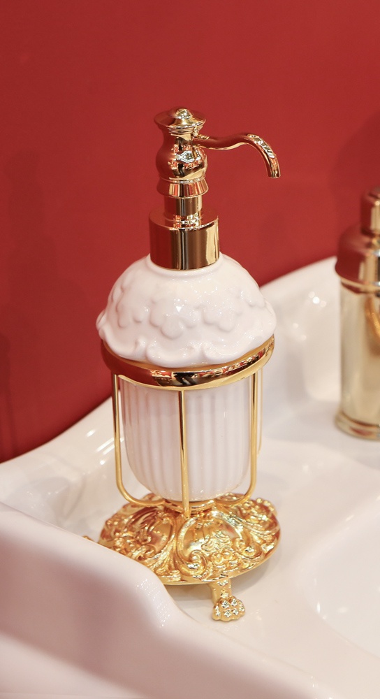 Дозатор жидкого мыла MIGLIORE Elizabetta ML.ELB-60.117.BR - бронза  - Вид №4