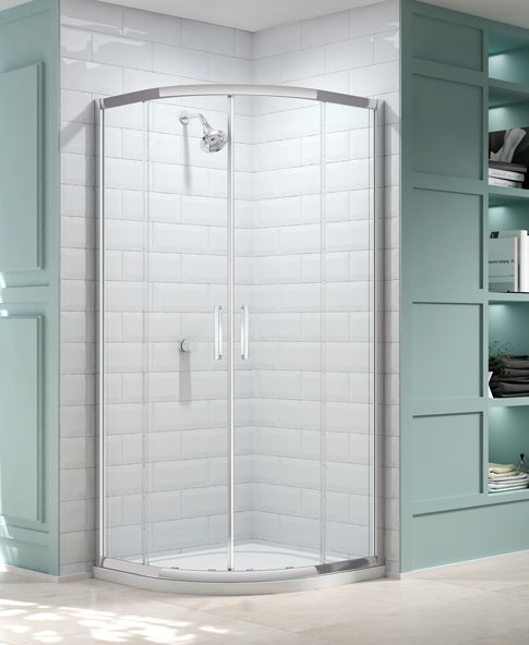 Душевой уголок MS83231 Merlyn 8 Series Хромированный  - Вид №1