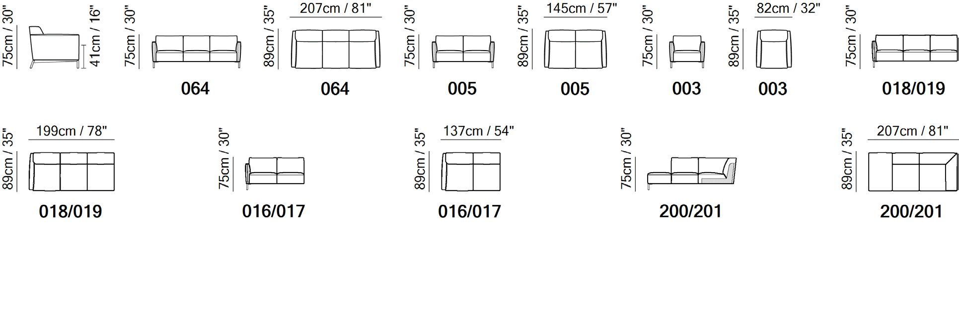 Кожаный угловой диван Natuzzi Italia стрейч ARCH-00055575 - Вид №3