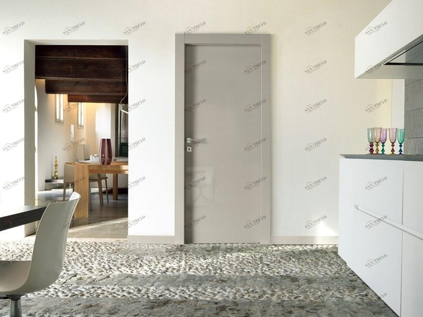 BARAUSSE Распашные двери с глянцевой дверцей и матовой лакированной рамой Shiny sun-id-1395557