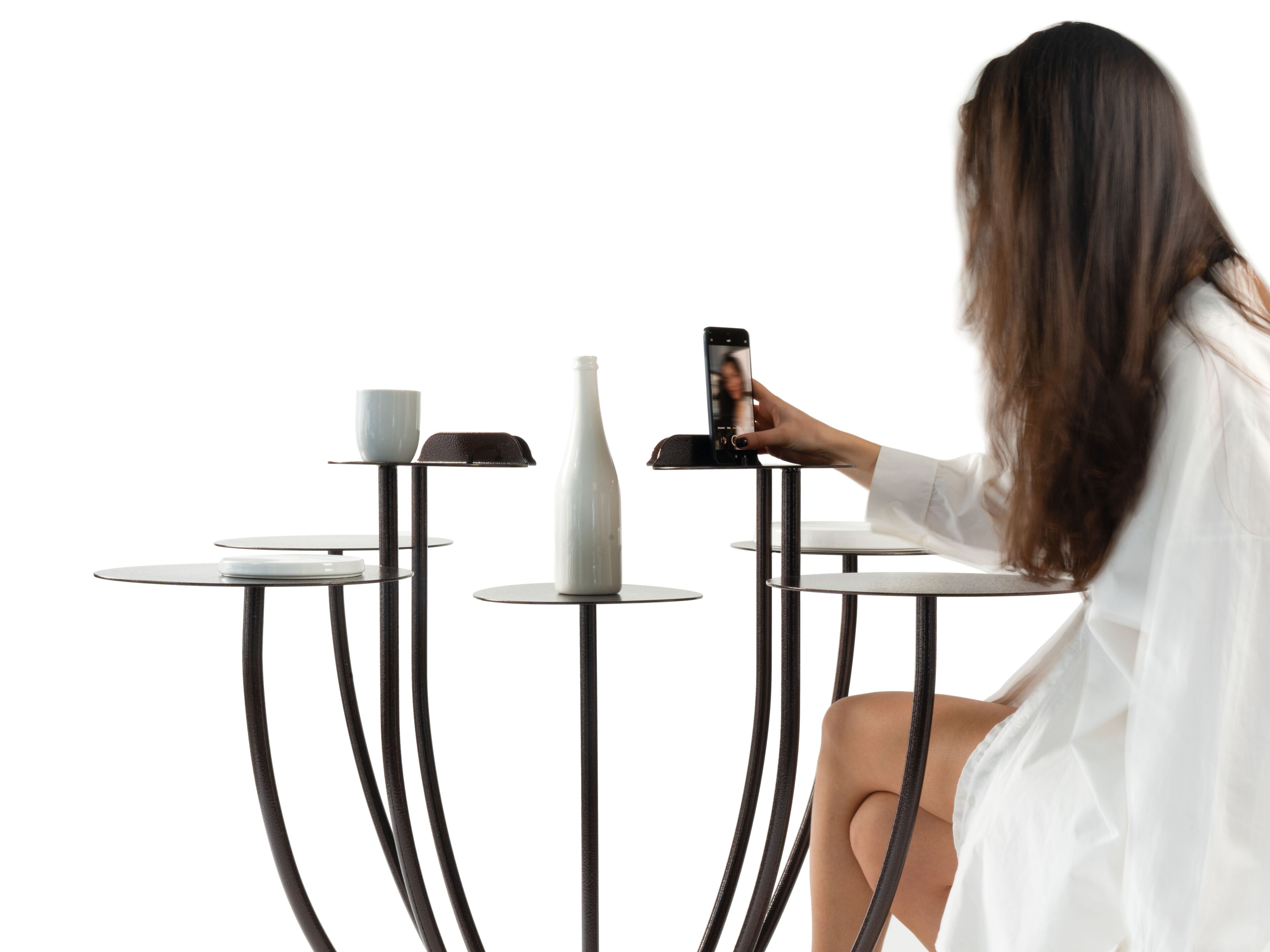 Окрашенный металлический стол Orografie NONTAVOLO ARCH-00063755 - Вид №2