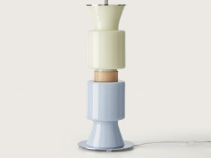 091490 Настольная лампа n хромированный металл (абажур не в комплекте) Aromas del Campo Ponn Pon