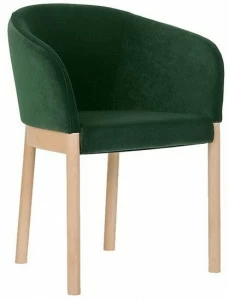 Paged Стул из ткани с подлокотниками Viena B-viena