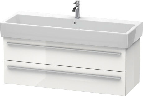 XL634704949 X-Large Тумбочка подвесная Графит матовый, декор Duravit - Вид №2