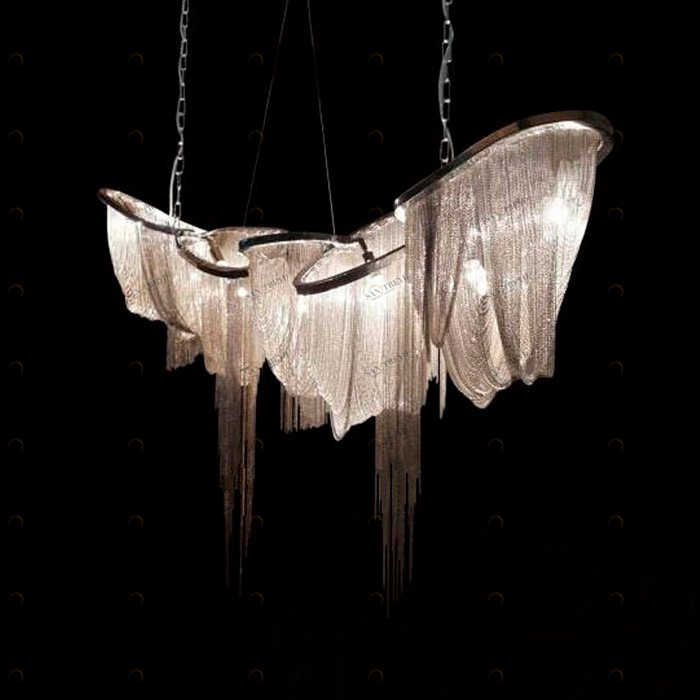 Подвесной светильник Atlantis 16 от Delight Collection AC3029-16 DELIGHT ДИЗАЙНЕРСКИЕ 243833 Серебряный 