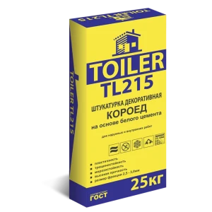 Штукатурка цементная Toiler TL215 25 кг 84858030 STLM-2069761