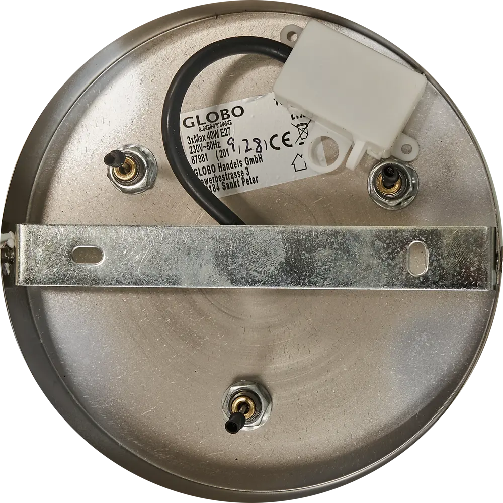 Люстра Globo 3xE27x40 Вт, 45 см, цвет матовый никель 18737721 STLM-2030133  - Вид №6