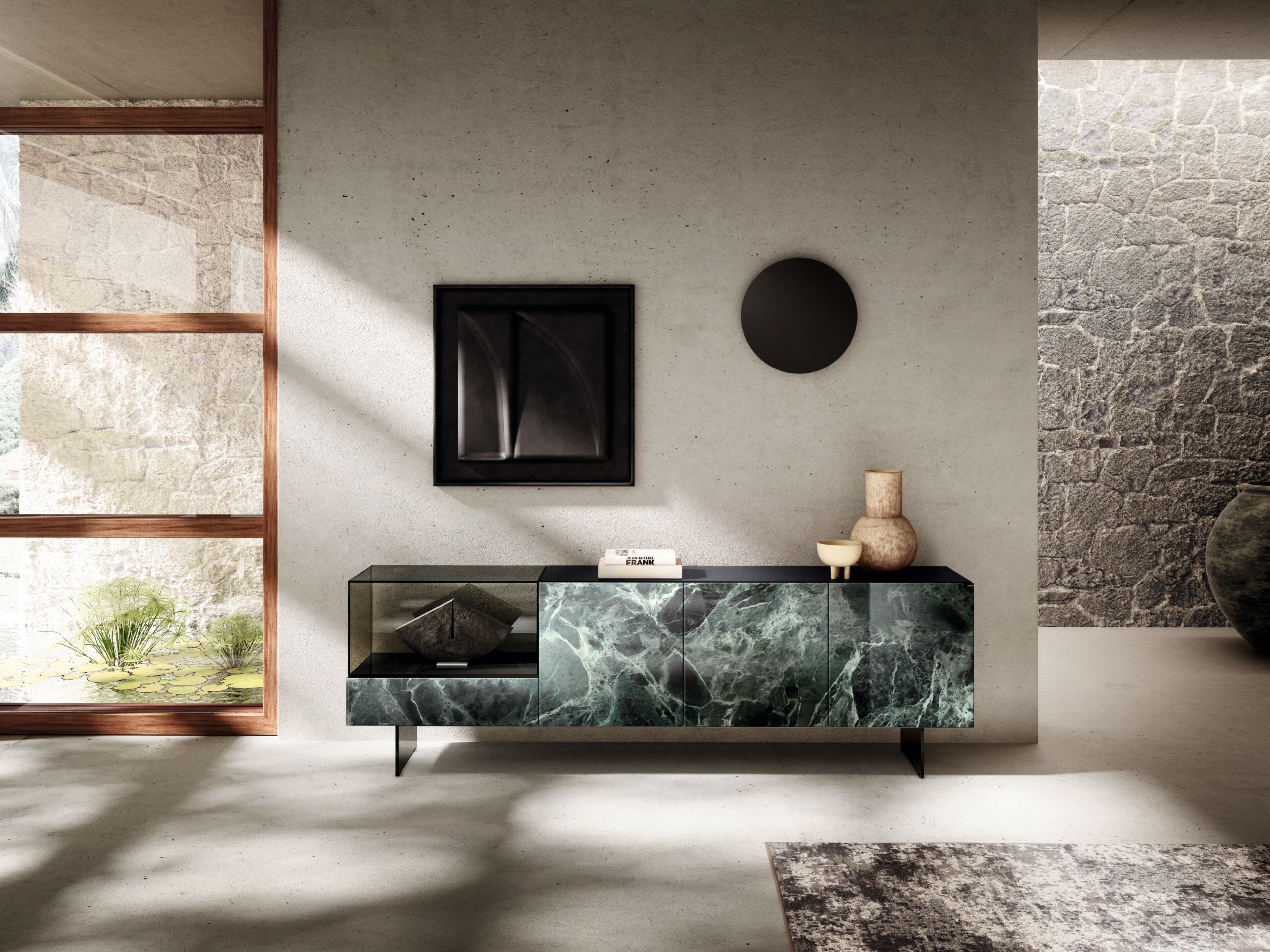 Стеклянный шкаф Lago 36e8 ARCH-00072652