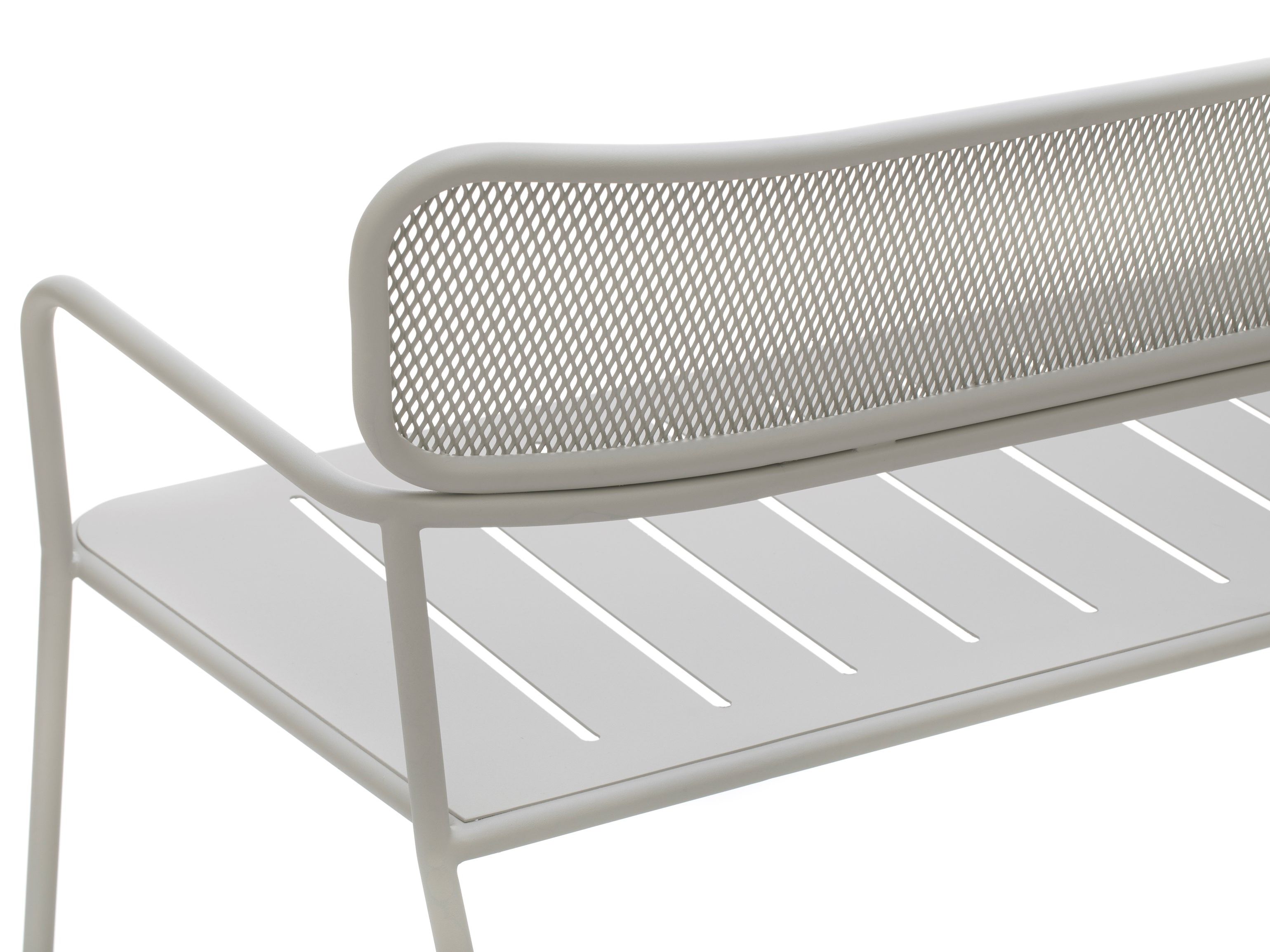 Металлическая садовая скамейка со спинкой Garda Furniture Тотем ARCH-00118920 - Вид №6